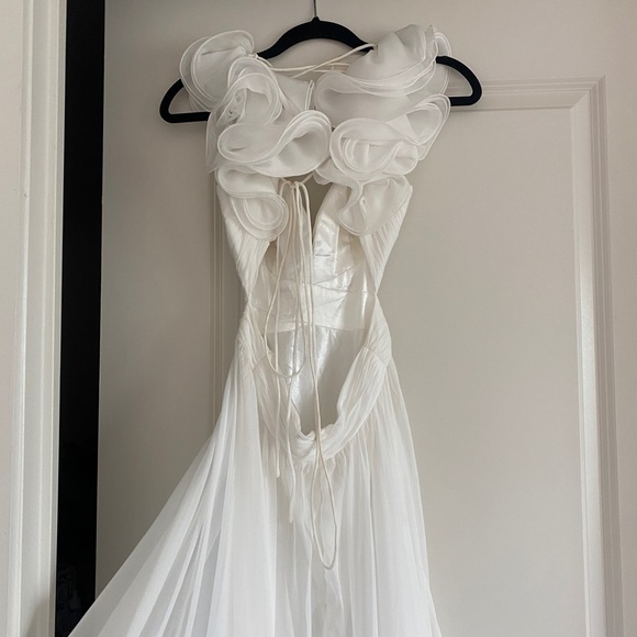 Mac Duggal Ieena Cutout Chiffon Gown - Picture 11 of 12